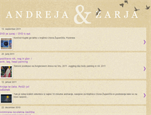 Tablet Screenshot of andreja-zarja.blogspot.com