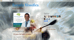 Desktop Screenshot of escuelafilosofica.blogspot.com