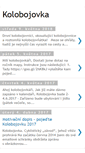 Mobile Screenshot of kolobojovka.blogspot.com