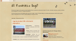 Desktop Screenshot of elrosariazo.blogspot.com