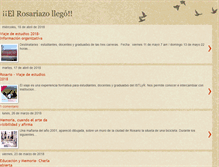 Tablet Screenshot of elrosariazo.blogspot.com