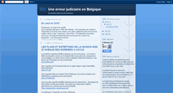 Desktop Screenshot of erreurjudiciaire.blogspot.com
