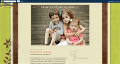 Desktop Screenshot of growingupandraisingup.blogspot.com