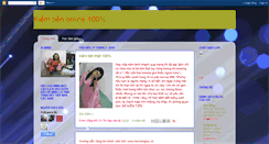 Desktop Screenshot of kiemtienonline100.blogspot.com