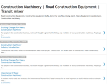 Tablet Screenshot of constructionmachinery2.blogspot.com