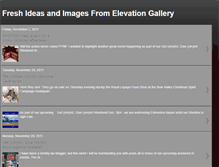 Tablet Screenshot of elevation-gallery.blogspot.com
