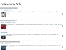 Tablet Screenshot of hysterectomypants.blogspot.com