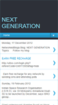 Mobile Screenshot of nextgeneration123.blogspot.com