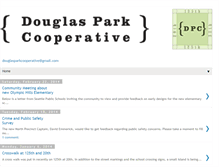 Tablet Screenshot of douglasparkcooperative.blogspot.com