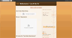 Desktop Screenshot of mcexclusivo.blogspot.com