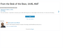 Tablet Screenshot of deansuniklmiat.blogspot.com