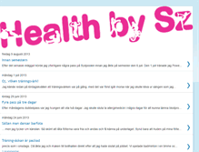 Tablet Screenshot of healthbysz.blogspot.com