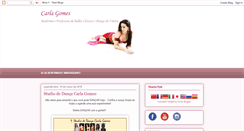 Desktop Screenshot of carlacggomes.blogspot.com