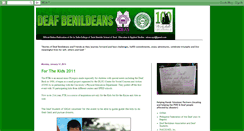 Desktop Screenshot of deaf-benildeans.blogspot.com