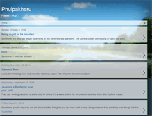 Tablet Screenshot of phulpakharu.blogspot.com