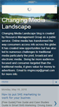 Mobile Screenshot of changingmedialandscape.blogspot.com
