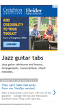Mobile Screenshot of jazzguitartabs.blogspot.com