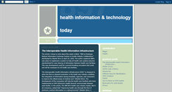 Desktop Screenshot of csshealthinfotech.blogspot.com