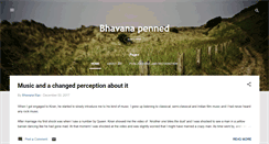 Desktop Screenshot of bhavana-pen.blogspot.com