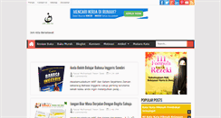 Desktop Screenshot of notamengajarbelajar.blogspot.com