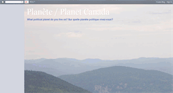 Desktop Screenshot of planetecanadaplanet.blogspot.com