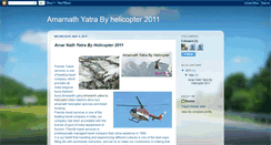 Desktop Screenshot of amarnathyatrahelicopter2011.blogspot.com