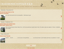 Tablet Screenshot of craigmoniecottage.blogspot.com