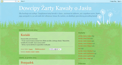 Desktop Screenshot of kawaly-o-jasiu.blogspot.com