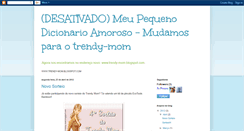 Desktop Screenshot of meupequenodicionarioamoroso.blogspot.com