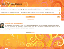 Tablet Screenshot of fhmsband.blogspot.com