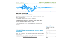 Desktop Screenshot of bastounetto.blogspot.com