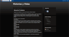 Desktop Screenshot of historiasyvidassecu.blogspot.com