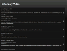 Tablet Screenshot of historiasyvidassecu.blogspot.com
