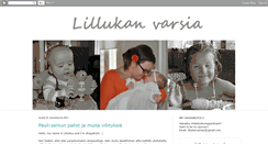 Desktop Screenshot of lillukoita.blogspot.com