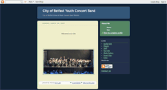 Desktop Screenshot of belfastconcertband.blogspot.com