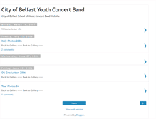 Tablet Screenshot of belfastconcertband.blogspot.com