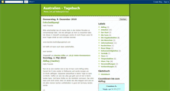 Desktop Screenshot of hasi-australien-tagebuch.blogspot.com