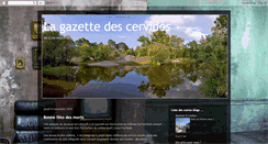 Desktop Screenshot of lagazettedescervides.blogspot.com