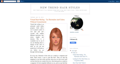 Desktop Screenshot of newtrendhairstyles.blogspot.com