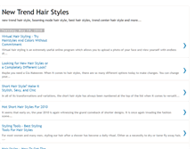 Tablet Screenshot of newtrendhairstyles.blogspot.com