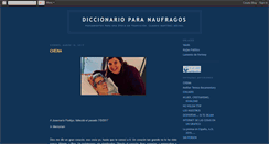 Desktop Screenshot of diccionarioparanaufragos.blogspot.com