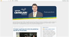 Desktop Screenshot of capitaocrivelari.blogspot.com