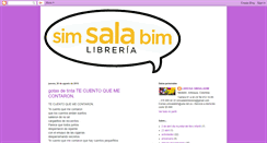 Desktop Screenshot of libreriasimsalabim.blogspot.com