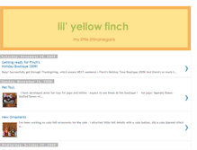Tablet Screenshot of lilyellowfinch.blogspot.com