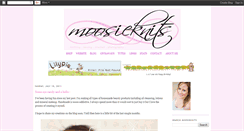 Desktop Screenshot of moosieknits.blogspot.com