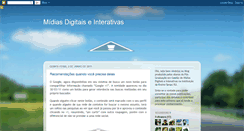 Desktop Screenshot of midiasdigitaiseinterativas.blogspot.com