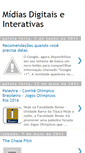Mobile Screenshot of midiasdigitaiseinterativas.blogspot.com