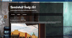 Desktop Screenshot of bombshellbodyart.blogspot.com