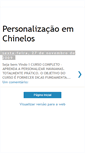 Mobile Screenshot of personalizacaochinelos.blogspot.com