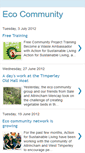 Mobile Screenshot of ecocommunityaltrincham.blogspot.com